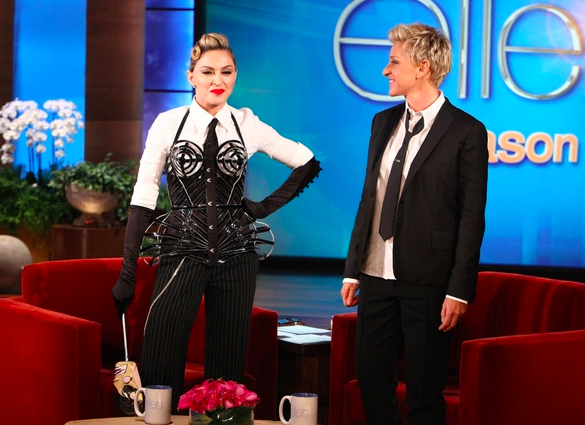 Madonna invitée du Ellen DeGeneres Show